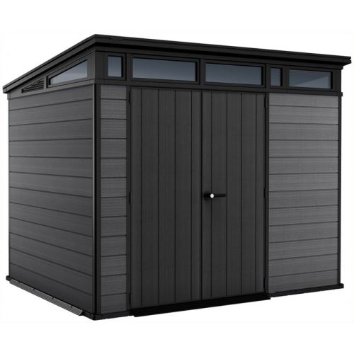 KETER 17210836 CORTINA 9x7 zahradní domek, 279 x 218 x 226 cm, šedý 255060
