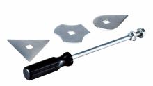 MAKITA sada škrabek pro HG5030K/HG6030K/HG6031VK/HG6531CK, 4ks