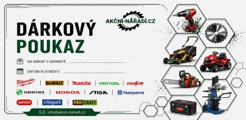 Dárkový poukaz na nákup online i na prodejně 2500kč