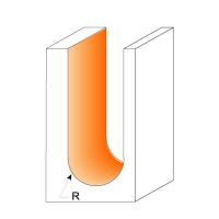 CMT Čelní vypouklá fréza - R9,5 D19x11,5 L50,8 S=6 (2)