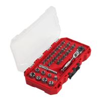 MILWAUKEE sada 1/4" mini gola sada ráčna, bity a hlavice 44 ks 4932879332