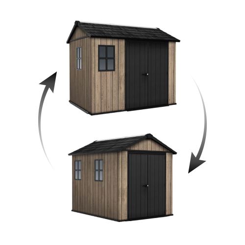 KETER Zahradní domek Keter Apex 7,5 x 9 Ashwood 17213833