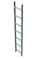 ZARGES Šachtový žebřík, ušlechtilá ocel V4A (1.4571), kód 47356