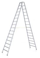 ZARGES R13 step B stojací žebřík, eloxovaný, kód 41561
